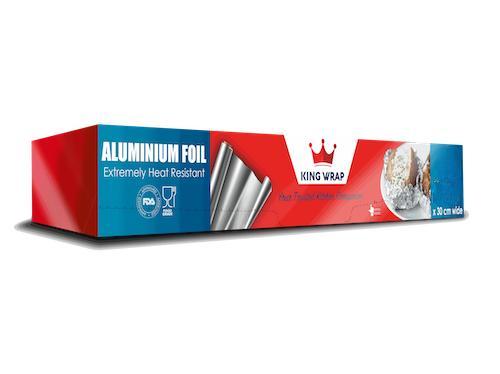 King Wrap Multi-Purpose Aluminium Foil 30 m