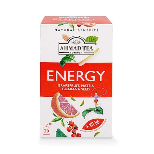 Ahmad Tea Energy Grapefruit, Mate & Guarana Seed 30 g x20