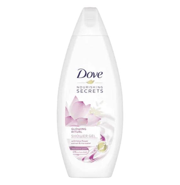 Dove Body Wash Glowing Ritual Lotus Flower Extract & Rice Water 500 ml