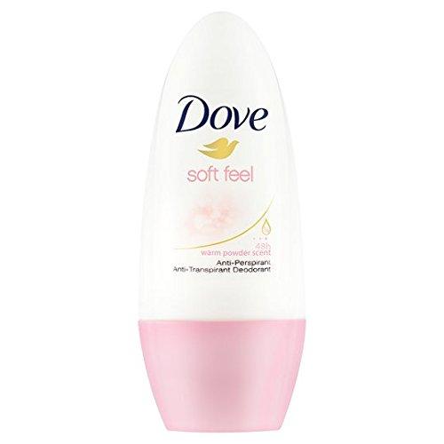 Dove Anti-Perspirant/Transpirant Deodorant Roll On Soft Feel Warm Powder Scent 50 ml