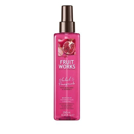 Fruit Works Body Mist Rhubarb & Pomegranate 250 ml