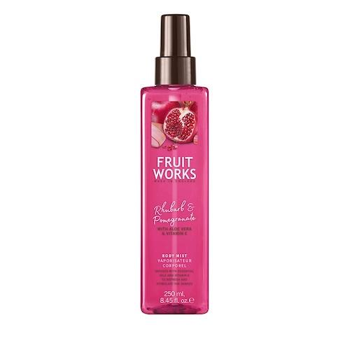 Fruit Works Body Mist Rhubarb & Pomegranate 250 ml