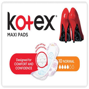 Kotex Maxi Pads Long Normal x10
