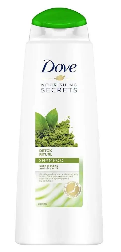 Dove Shampoo Detox Ritual Matcha & Rice Milk 400 ml