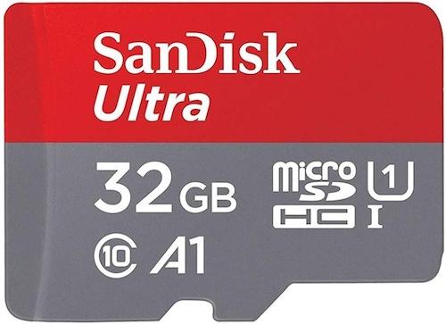 SanDisk Ultra Micro SDHC 32 GB /No Adapter 98 MB/s SDSQUAR-032G-GN6MN