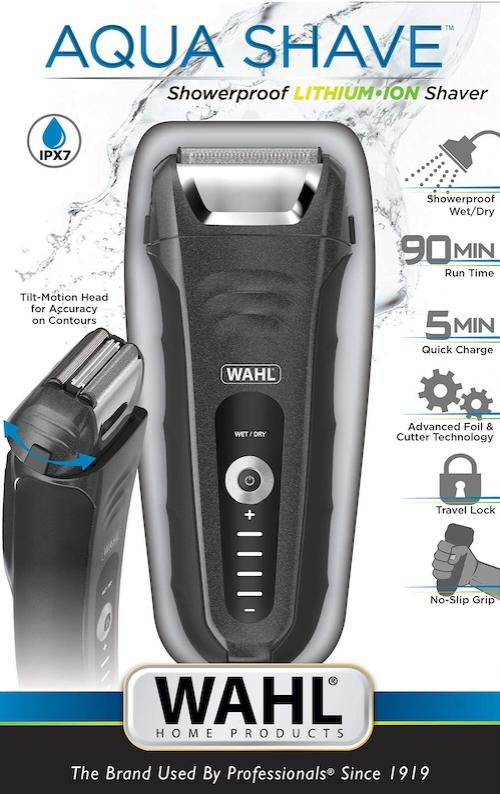 Wahl Aqua Shave Rechargeable Wet & Dry 07061-927