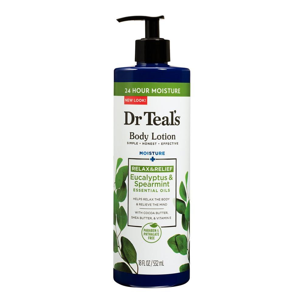 Dr Teal's Body Lotion Moisture Rejuvenating Eucalyptus & Spearmint 532 ml