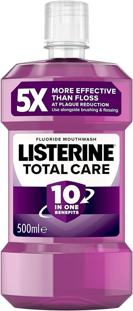 Listerine Mouthwash Total Care Clean Mint 500 ml