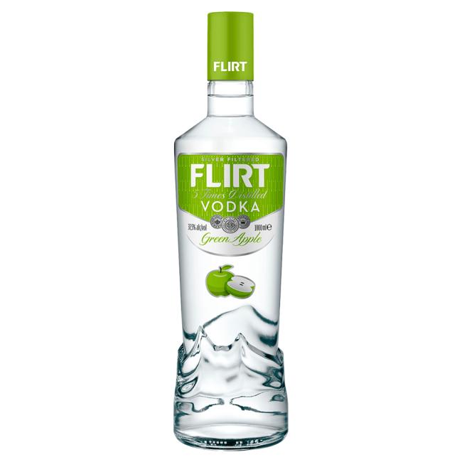 Flirt Vodka Green Apple 100 cl