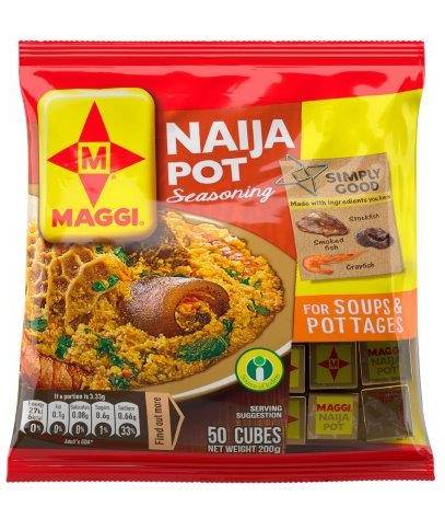 Maggi Naija Pot For Soups & Pottages 200 g x50