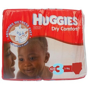 Huggies Dry Comfort Size 3 5-9 kg x36