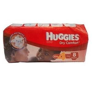Huggies Dry Comfort Size 4 8-14 kg x8