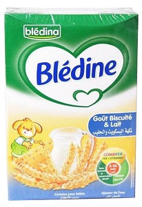 Bledina Milk Cereals Biscuit Milk 6-36 Months 250 g