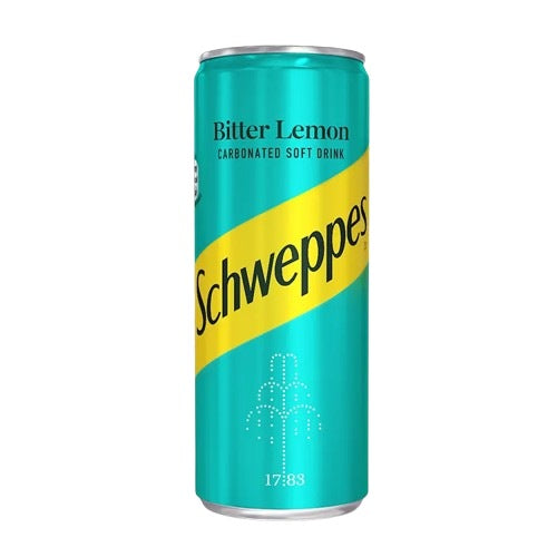 Schweppes Bitter Lemon Can 33 cl x6