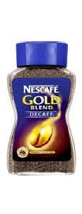 Nescafe Gold Blend Coffee Decaff 100 g x12