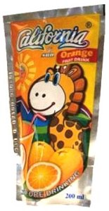 California Sun Orange Juice 20 cl x20
