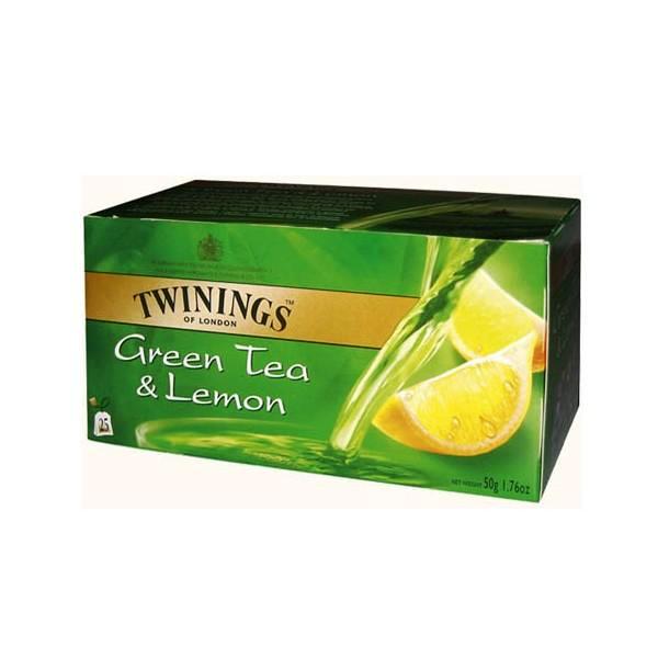 Twinings Green Tea & Lemon 50 g x25