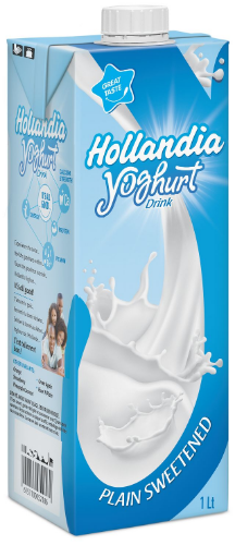 Hollandia Yoghurt Drink Plain Sweetened 100 cl