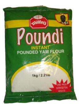 Miller's Poundi Pounded Yam Flour 1 kg