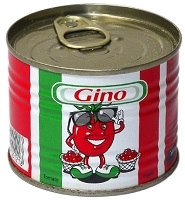 Gino Tomato Paste Tin 210 g