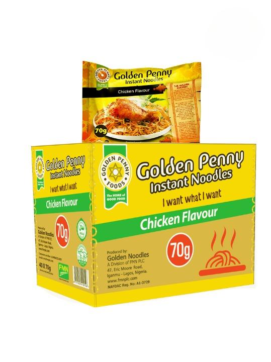 Golden Penny Instant Noodles Chicken 70 g x40