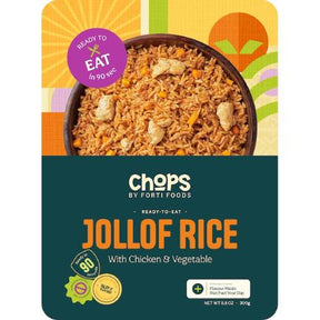 Forti Foods Ready To Eat Jollof Rice Chicken & Vegetable 300 g