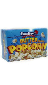 Foodtown Microwave Popcorn Butter Flavour 298 g 3 Bags