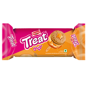 Britannia Treat Orange Cream Biscuit 100 g