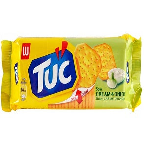 Lu Tuc Crackers Sour Cream & Onion 100 g