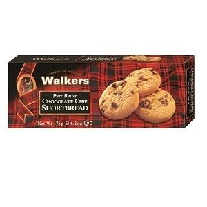 Walkers Pure Butter Chocolate Chip Shortbread 175 g