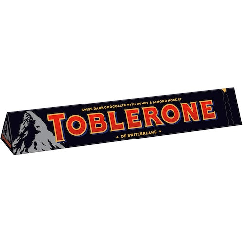 Toblerone Rich Dark Chocolate With Honey & Almond Nougat 100 g