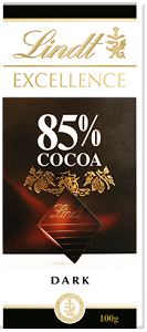 Lindt Excellence Dark Chocolate 85 Percent Cocoa 100 g