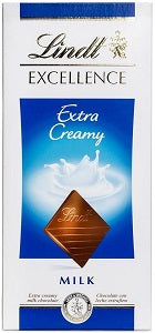 Lindt Excellence Extra Creamy Milky 100 g