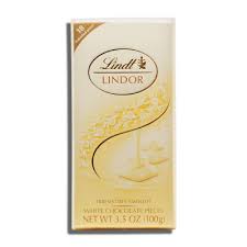 Lindt Lindor Swiss White Chocolate Smooth 100 g