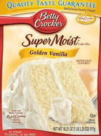 Betty Crocker Super Moist Golden Vanila Cake Mix 432 g