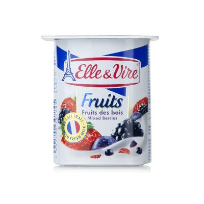 Elle & Vire Yoghurt Mixed Berries 125 g x4