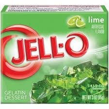Jell-O Gelatin Dessert Lime 85 g