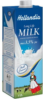 Hollandia UHT Milk Full Cream 1 L x2