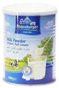 Oldenburger Full Cream Milk Powder Tin 400 g x12