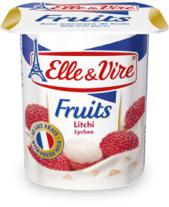 Elle & Vire Yoghurt Lychee 125 g x4