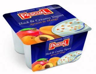 Pascual Yoghurt Thick & Creamy Apricot & Mango 125 g x4