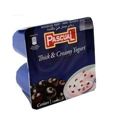 Pascual Yoghurt Thick & Creamy Black Cherry 125 g x4