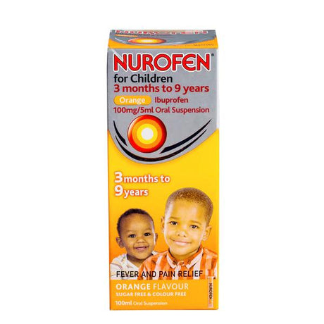 Nurofen For Children 3 Months to 9 Years Orange 100 ml