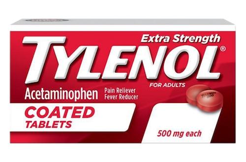 Tylenol Extra Strength 500 mg Tablets