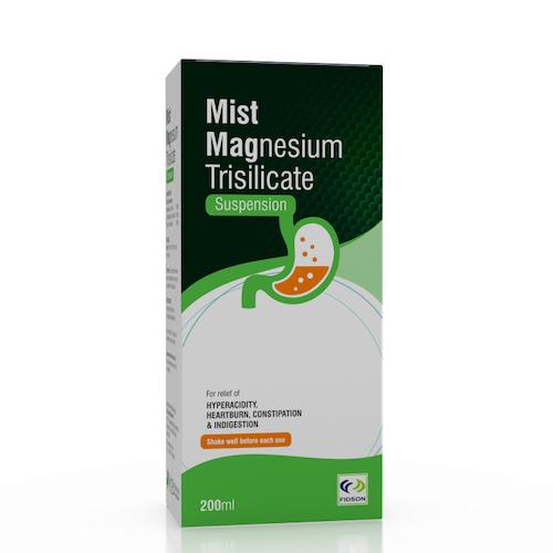 Fidson Mist Magnesium Trisilicate Suspension 200 ml