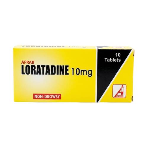 Afrab Loratadine 10 mg 100 Tablets