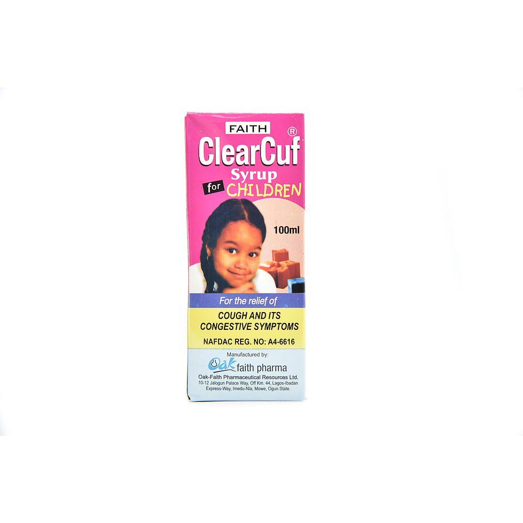 ClearCuf Cough Syrup For Children 100 ml