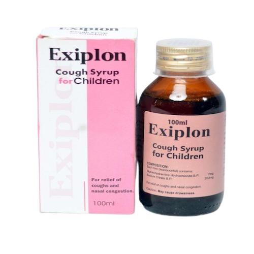 Exiplon Cough Syrup For Children 100 ml