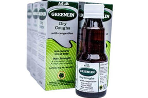Greenlin Dry Coughs With Congestion 100 ml