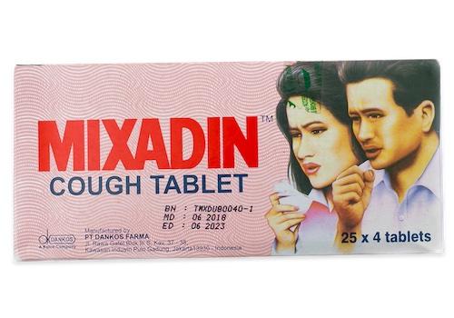 Mixadin Cough 4 Tablets